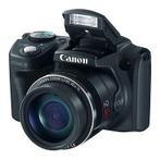 Canon PowerShot SX500 IS Digitale Compact Camera - Zwart, Verzenden, Zo goed als nieuw
