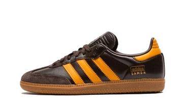 Adidas Samba OG Dark Brown Yellow - maat 46 (Sneakers) beschikbaar voor biedingen