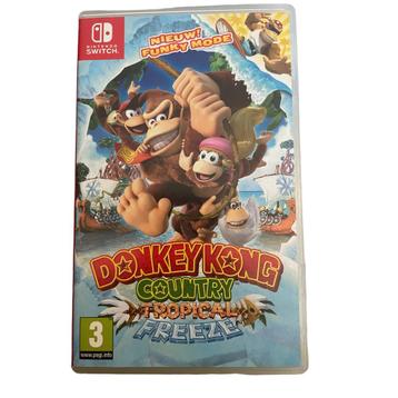 Donkey Kong Country Tropical Freeze voor Nintendo Switch beschikbaar voor biedingen