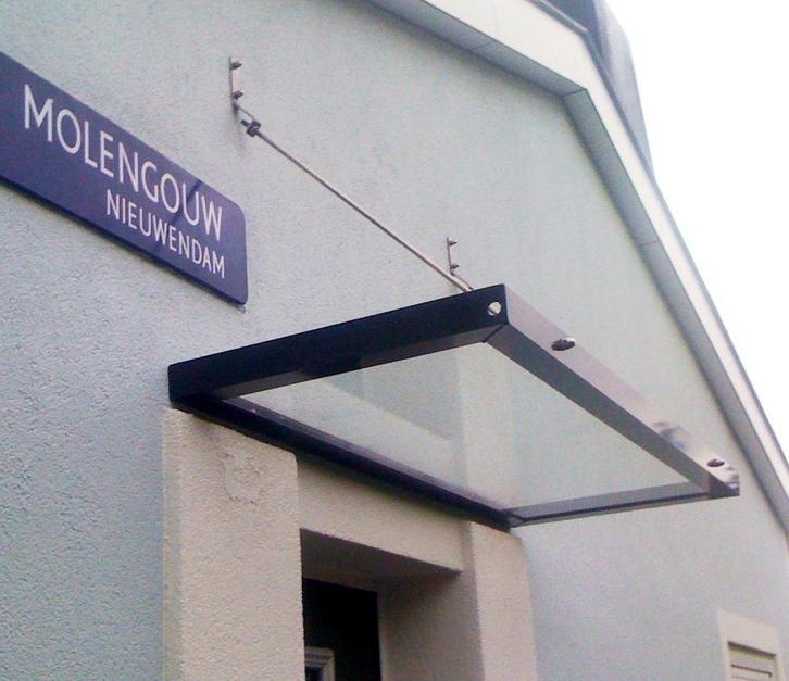 Aluminium luifel type Kader glas, Doe-het-zelf en Verbouw, Kozijnen en Schuifpuien, Overige typen, Nieuw, Verzenden