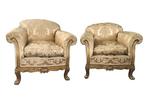 Paar fauteuils (2) - Rococo stijl