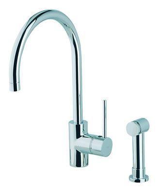 Cisal Keukenkraan met separate handdouche Cucina RVS, Doe-het-zelf en Verbouw, Sanitair, Kraan, Nieuw, Ophalen of Verzenden
