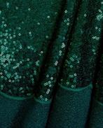Paillettenstof Polyester Groen, Nieuw, Groen