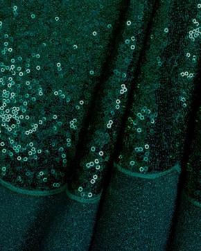Paillettenstof Polyester Groen, Hobby en Vrije tijd, Stoffen en Lappen, Groen, Nieuw