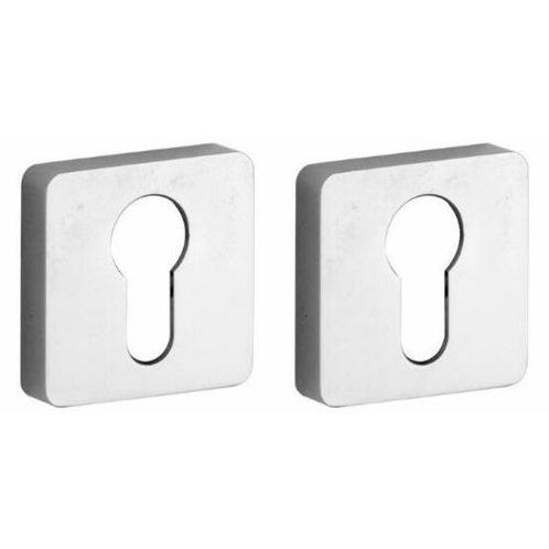 Set van twee PC-plaatjes Minimal/Maximal glans chroom, Doe-het-zelf en Verbouw, Hang- en Sluitwerk, Nieuw, Ophalen of Verzenden