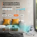 Vloerventilator - 50 cm - Industriele ventilator - Zilver -, Witgoed en Apparatuur, Ventilatoren, Verzenden, Zo goed als nieuw