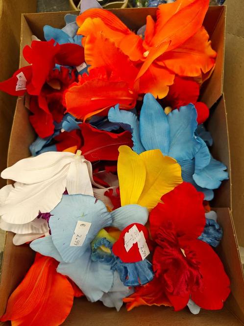 Mysterybox zijde orchideeen bloemschik en, Hobby en Vrije tijd, Knutselen, Nieuw, Ophalen of Verzenden