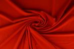 Lycra stof - Rood - Per 10 of 50 meter, Hobby en Vrije tijd, Stoffen en Lappen, Overige materialen, 120 cm of meer, Ophalen of Verzenden