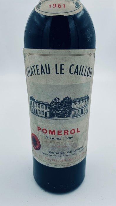1961 Château le Caillou - Pomerol - 1 Fles (0,75 liter), Verzamelen, Wijnen