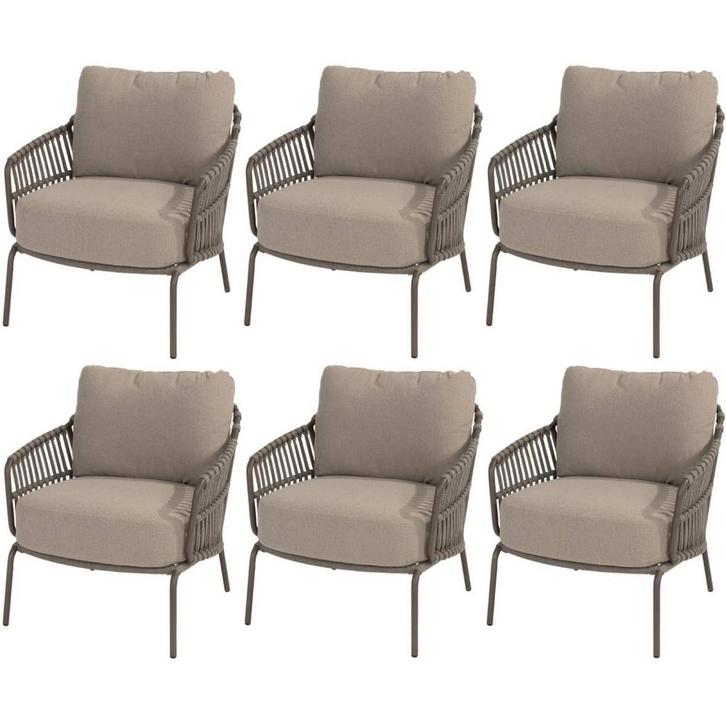 Capalbio low dining tuinstoel terre 4 Seasons Outdoor set, Tuin en Terras, Tuinstoelen, Nieuw, Ophalen of Verzenden