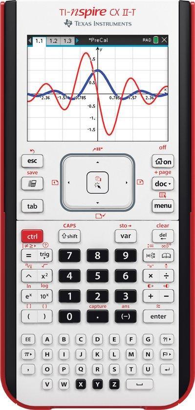 Texas Instruments TI-Nspire™ CX II-T - Grafische Rekenmachin, Zakelijke goederen, Kantoor en Winkelinrichting | Kantoorartikelen