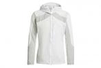 adidas Adizero Marathon Waterproof Jacket White Grey