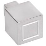 Meubelknop SQUARE JB20M RVS Gepolijst 20 mm, Ophalen of Verzenden, Nieuw