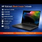 HP 15.6 Zbook Create 7 Intel Core I7-10750H 16 GB 512 GB SSD, Met videokaart, HP Zbook, Refurbished, Ophalen of Verzenden