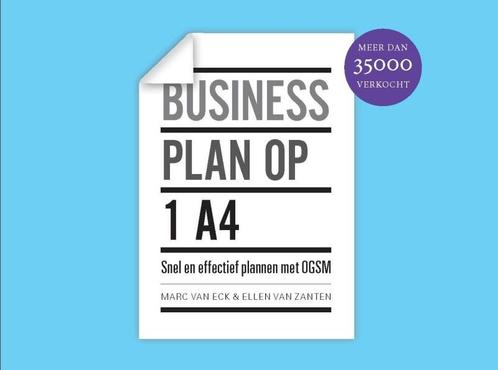 Businessplan op 1 A4 (9789047008408, Marc Van Eck), Boeken, Economie, Management en Marketing, Nieuw, Verzenden