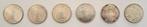 Duitsland. 6 x 10 DM Silber 1972 Olympische Spiele (Zonder