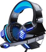 Hunterspider - Gaming Headset - Multi Platform - Zwart/Blauw, Huis en Inrichting, Zo goed als nieuw, Verzenden