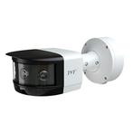 TVT camera tubular IP 8MP Starlight Panorámica 180° 3,3mm IR, Verzenden, Nieuw
