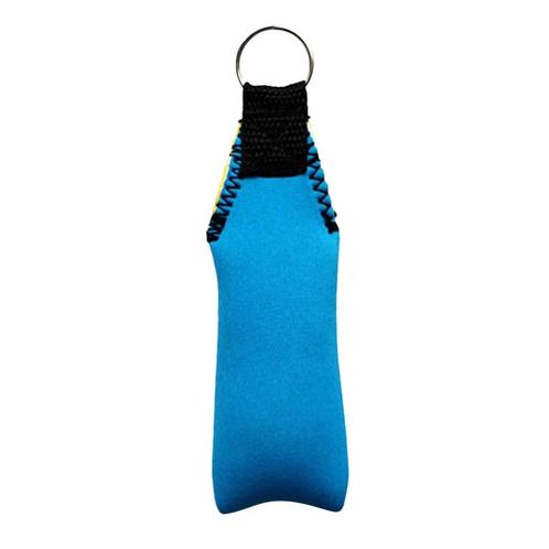 Neopreen drijvende sleutelhanger - 14cm - LICHT BLAUW, Hobby en Vrije tijd, Kralen en Sieraden maken, Hanger, Nieuw, Ophalen of Verzenden