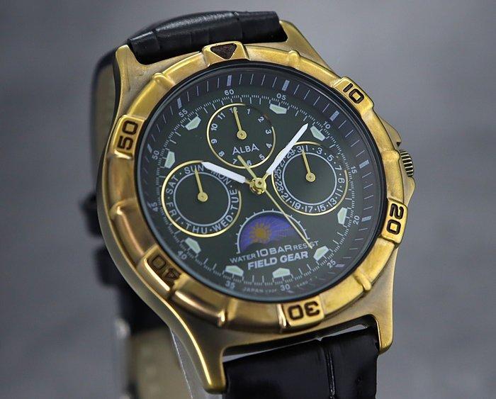 Alba - Field Gear - Zonder Minimumprijs - V33F-6A80 - Heren, Sieraden, Tassen en Uiterlijk, Horloges | Antiek