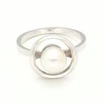 Ring - 18 karaat Witgoud - Parel, Sieraden, Tassen en Uiterlijk, Ringen, Nieuw