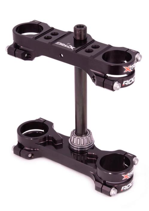 X-Trig Rocs kroonplaten Zwart KTM SX 65 2021- & Husqvarna TC, Motoren, Onderdelen | Overige, Nieuw, Verzenden