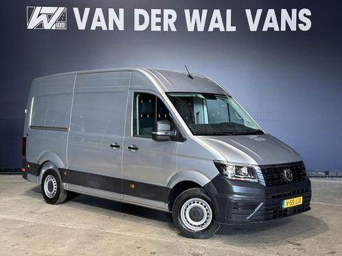 Zakelijk leasen | Volkswagen Crafter 2.0 TDI 140pk L3H3 L2H2, Auto's, Bestelauto's, Handgeschakeld, Diesel, Zilver of Grijs, Volkswagen