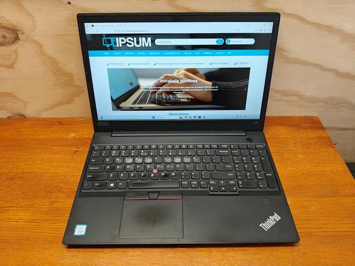 Lenovo Thinkpad E580 | i5 8250u | 8gb DDR4 | 250gb SSD, Computers en Software, Windows Laptops, Minder dan 2 Ghz, SSD, 15 inch