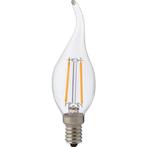LED Lamp - Kaarslamp - Filament Flame - E14 - 4W -4200K, Nieuw, Ophalen of Verzenden, Led-lamp, Minder dan 30 watt