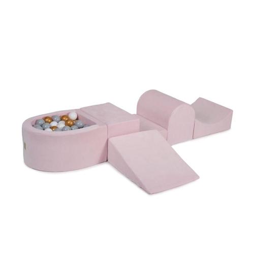 Foam blokken speelset hindernisbaan | velvet | Roze, Kinderen en Baby's, Speelgoed | Educatief en Creatief, Nieuw, Ophalen of Verzenden