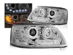 LED DRL koplampen Chrome geschikt voor VW T5, Auto-onderdelen, Nieuw, Volkswagen, Verzenden