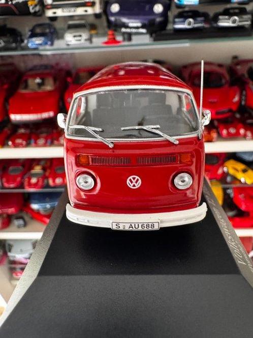 Minichamps 1:43 - Modelauto - Volkswagen VW T2 Entrega, Hobby en Vrije tijd, Modelauto's | 1:5 tot 1:12