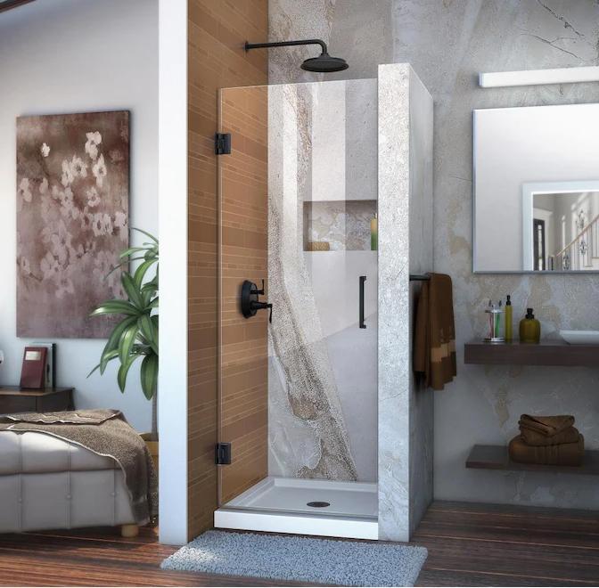 Sani Royal Douchedeur 60x200 cm zonder Profiel Mat, Doe-het-zelf en Verbouw, Sanitair