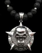 Pentagram en lavastenen schedel: occulte bescherming en