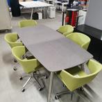 Alvito betonglazen design tuintafel met RVS frame NIEUW - 21, Ophalen of Verzenden, Nieuw