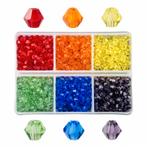 Fako Bijoux® - DIY Kralen Set - Glas Kralen Facet Geslepen -, Hobby en Vrije tijd, Kralen en Sieraden maken, Verzenden, Nieuw