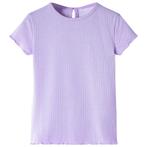 vidaXL Kindershirt 104 lila, Verzenden, Nieuw