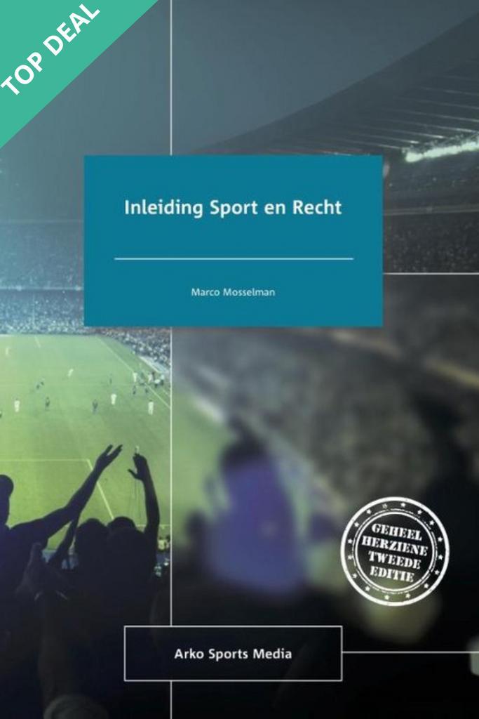 Inleiding Sport en Recht, 9789054723363, Boeken, Studieboeken en Cursussen, Zo goed als nieuw, HBO, Verzenden