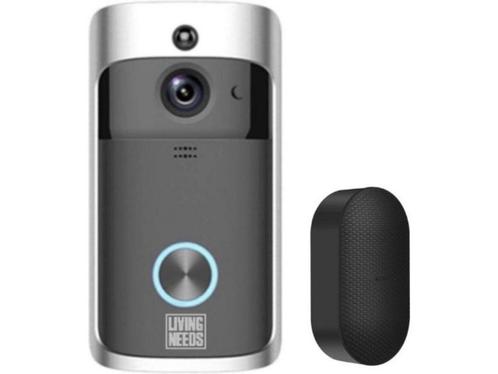Living Needs Video Deurbel - Draadloos - HD Camera met, Huis en Inrichting, Woonaccessoires | Overige, Zo goed als nieuw, Verzenden
