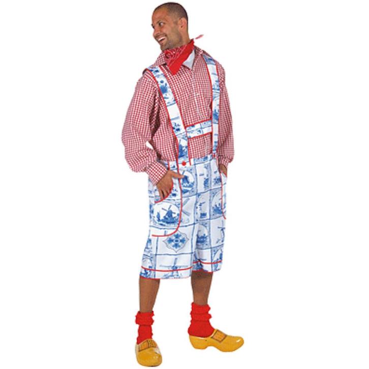Delftsblauwe tirolerbroek - Klederdracht Holland, Kleding | Heren, Carnavalskleding en Feestkleding, Ophalen of Verzenden