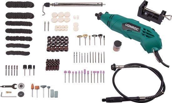 2dekans | VONROC Multitool – Roterend – 160W – Incl. 232, Doe-het-zelf en Verbouw, Gereedschap | Overige machines, Zo goed als nieuw