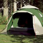 vidaXL Koepeltent 3-persoons snelontgrendeling groen, Caravans en Kamperen, Tenten, Verzenden, Nieuw, Tot en met 2