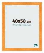 Fotolijst 40x50 cm - Oranje - MDF - Pisa, Verzenden, Nieuw