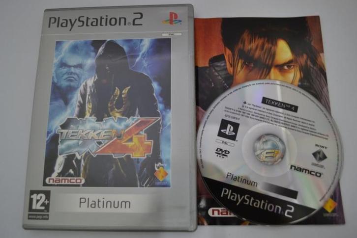 Tekken 4 - Platinum (PS2 PAL), Spelcomputers en Games, Games | Sony PlayStation 2, 1 speler, Zo goed als nieuw, Verzenden