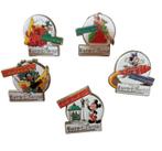 Esso - 5 Donald Duck, Goofy, Mickey Mouse, Minnie Mouse pin