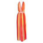 Verysimple • gestreepte maxi jurk • L (IT46), Kleding | Dames, Jurken, Verzenden, Verysimple, Maat 42/44 (L), Nieuw