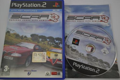SCAR Squadra Corse Alfa Romeo (PS2 PAL), Spelcomputers en Games, Games | Sony PlayStation 2, 1 speler, Zo goed als nieuw, Verzenden