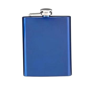 Heupfles (200ml) Blauw beschikbaar voor biedingen