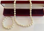 Parure - 14 karaat Geel goud Parel - Parel