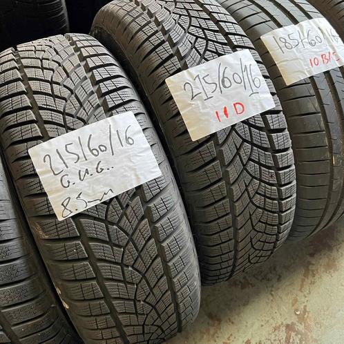 2 x Goodyear UltraGrip 215-60-16 Winterbanden 8,5mm, Auto-onderdelen, Banden en Velgen, 16 inch, Winterbanden, 215 mm, Personenwagen